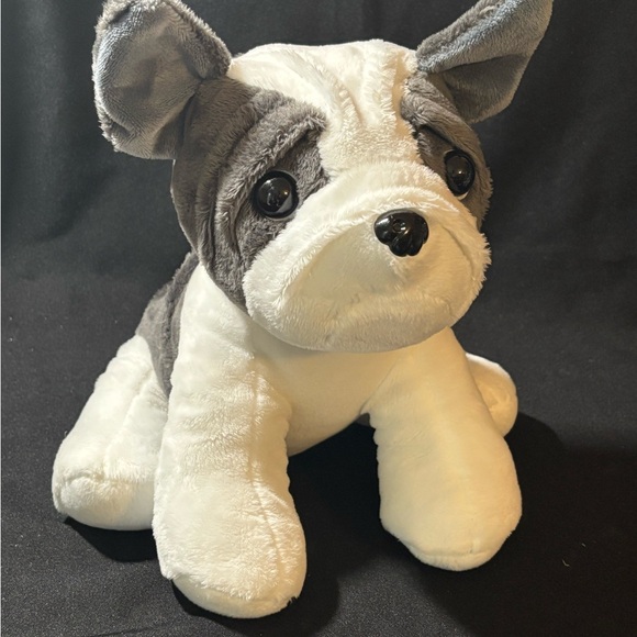 Cuddle and Calm Weighted Stuffed Frenchie Dog Plush Study Buddy - Picture 1 of 5